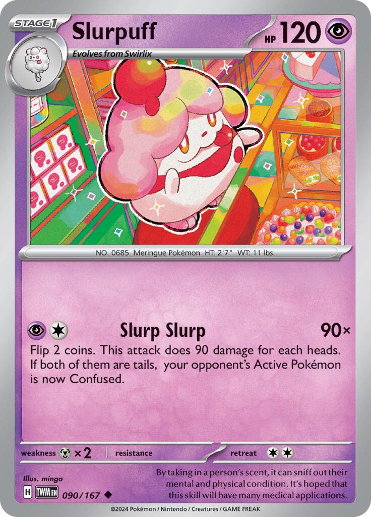 Slurpuff (090/167) [Escarlata y Púrpura: Mascarada Crepuscular]