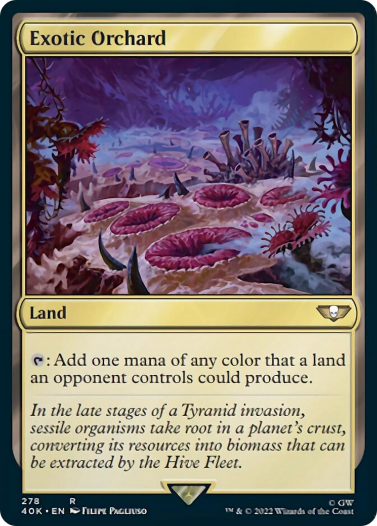 Verger exotique (Surge Foil) [Warhammer 40,000]