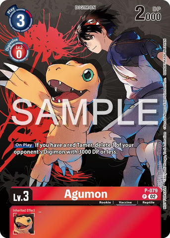 Agumon [P-079] (Paquete de Torneo Oficial Vol.13) [Cartas Promocionales]
