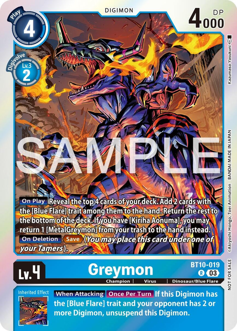 Greymon [BT10-019] (Paquete de Ganadores del Torneo Oficial Vol.13) [Promos de Xros Encounter]