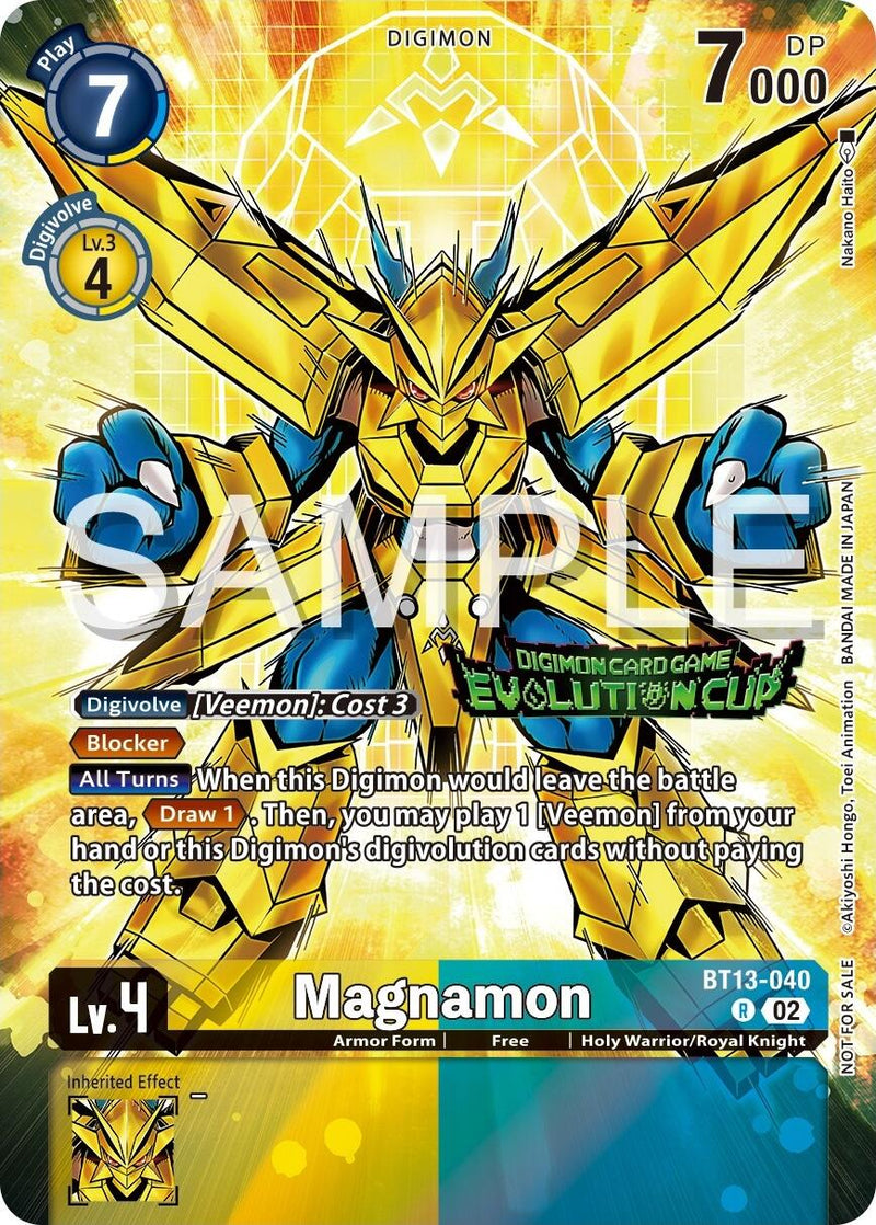 Magnamon [BT13-040] (Copa Evolución 2024) [Promocionales del Booster Versus Royal Knights]