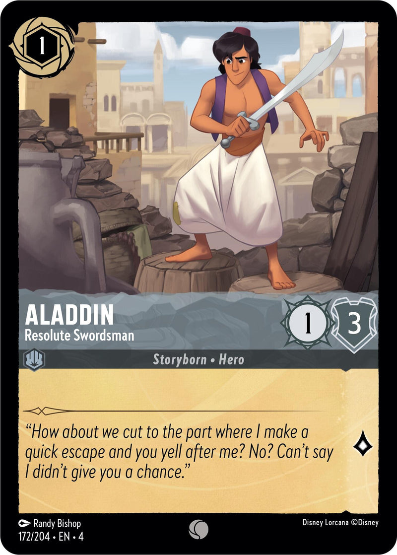Aladdin - Espadachín decidido (172/204) [El Regreso de Úrsula]