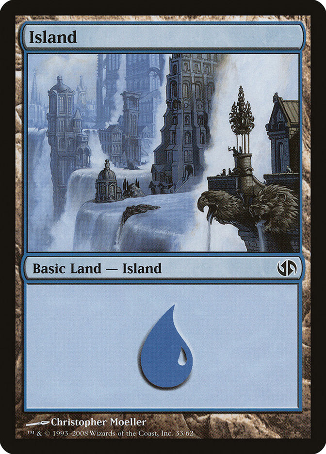 Île (33) [Duel Decks: Jace vs. Chandra]