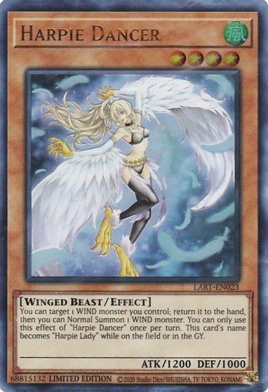 Danseuse Harpie [LART-EN023] Ultra Rare