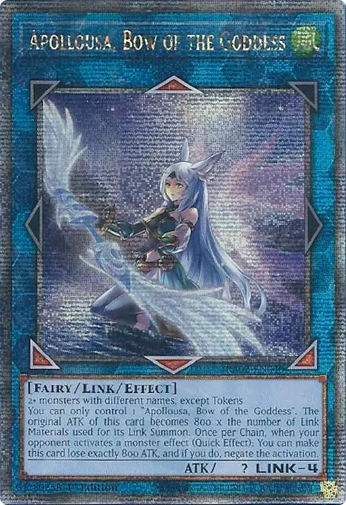 Apollousa, Arc de la Déesse (Illustration alternative) (Quarter Century Secret Rare) [RA02-FR040] Quarter Century Secret Rare