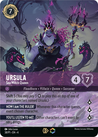 Úrsula - Reina Bruja del Mar (Campeonato de Tienda) (38) [Cartas Promocionales]