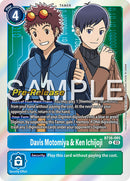 Davis Motomiya & Ken Ichijoji [BT16-085] [Promocionales de prelanzamiento de Beginning Observer]