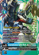 Imperialdramon: Modo Guerrero Ace [BT16-027] [Cartas Promocionales de Prelanzamiento de Observador Inicial]
