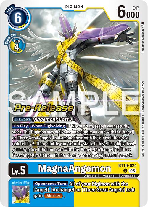 MagnaAngemon [BT16-024] [Promos de Prelanzamiento de Beginning Observer]