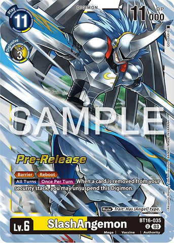 SlashAngemon [BT16-035] [Promociones de Pre-Lanzamiento de Beginning Observer]