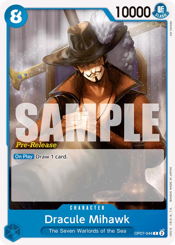 Dracule Mihawk [Cartes de pré-lancement 500 ans dans le futur]