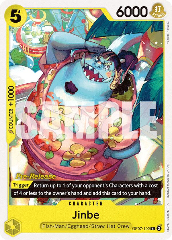 Jinbe [Cartes pré-sortie 500 ans dans le futur]