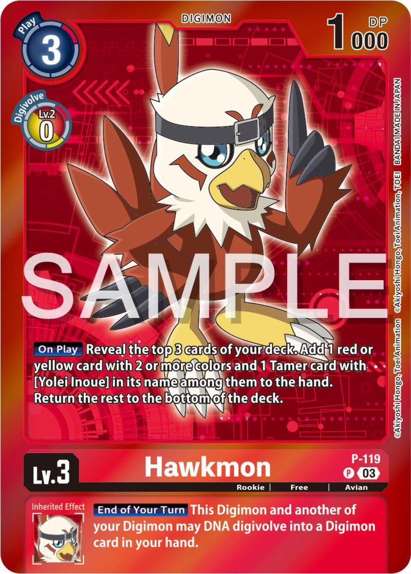 Hawkmon [P-119] - P-119 (Digimon Adventure Box 2024) [Cartas Promocionales]