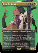 Disa l'Agitée (Sans bordure) (Feuille métallique ondulée) [Modern Horizons 3 Commander]