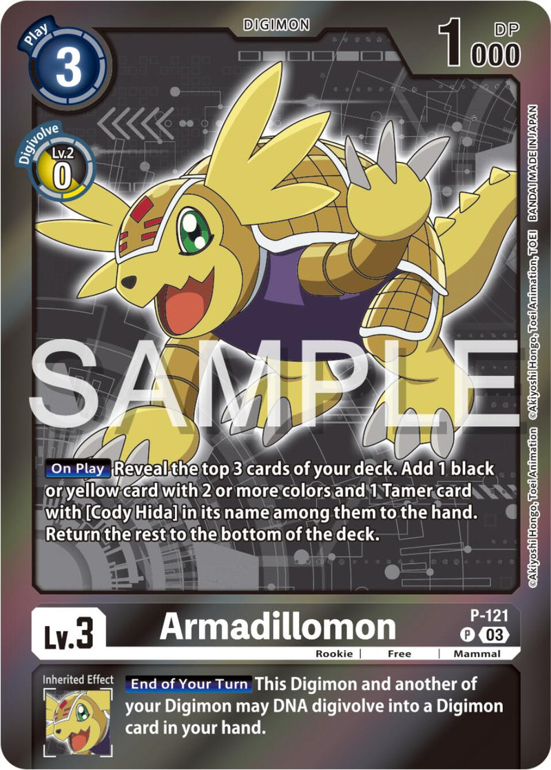 Armadillomon [P-121] (Digimon Adventure Box 2024) [Cartas Promocionales]