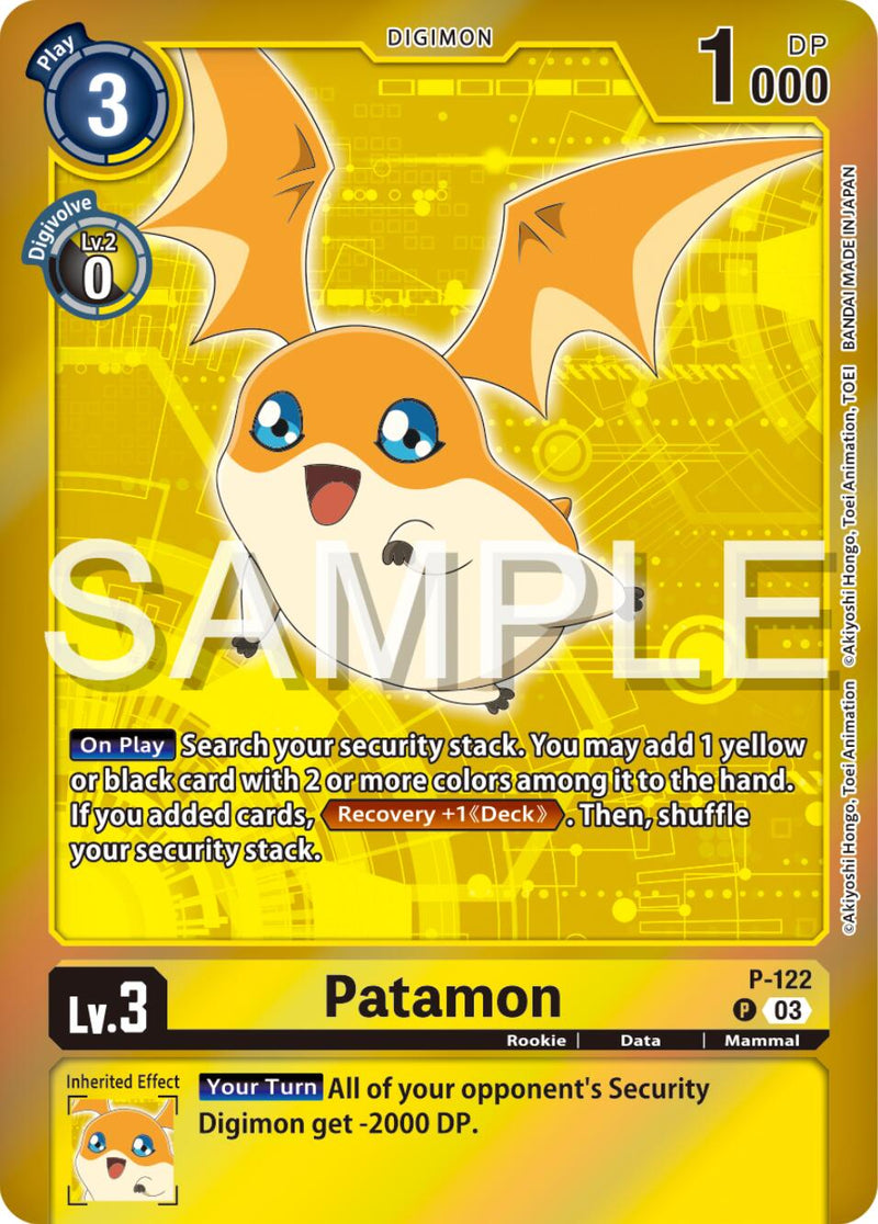 Patamon [P-122] (Digimon Adventure Box 2024) [Cartas promocionales]