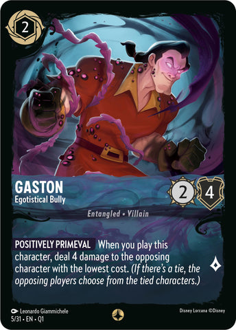 Gastón - Matón Egoísta (31/5) [Illumineer's Quest: Problemas Profundos]