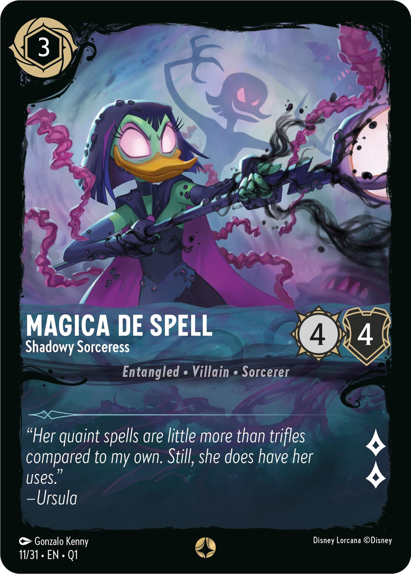 Mágica De Spell - Hechicera Sombría (11/31) [La Búsqueda del Iluminador: Graves Problemas]
