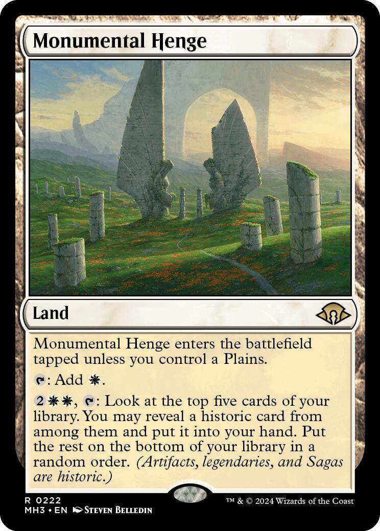 Henge monumental [Modern Horizons 3]
