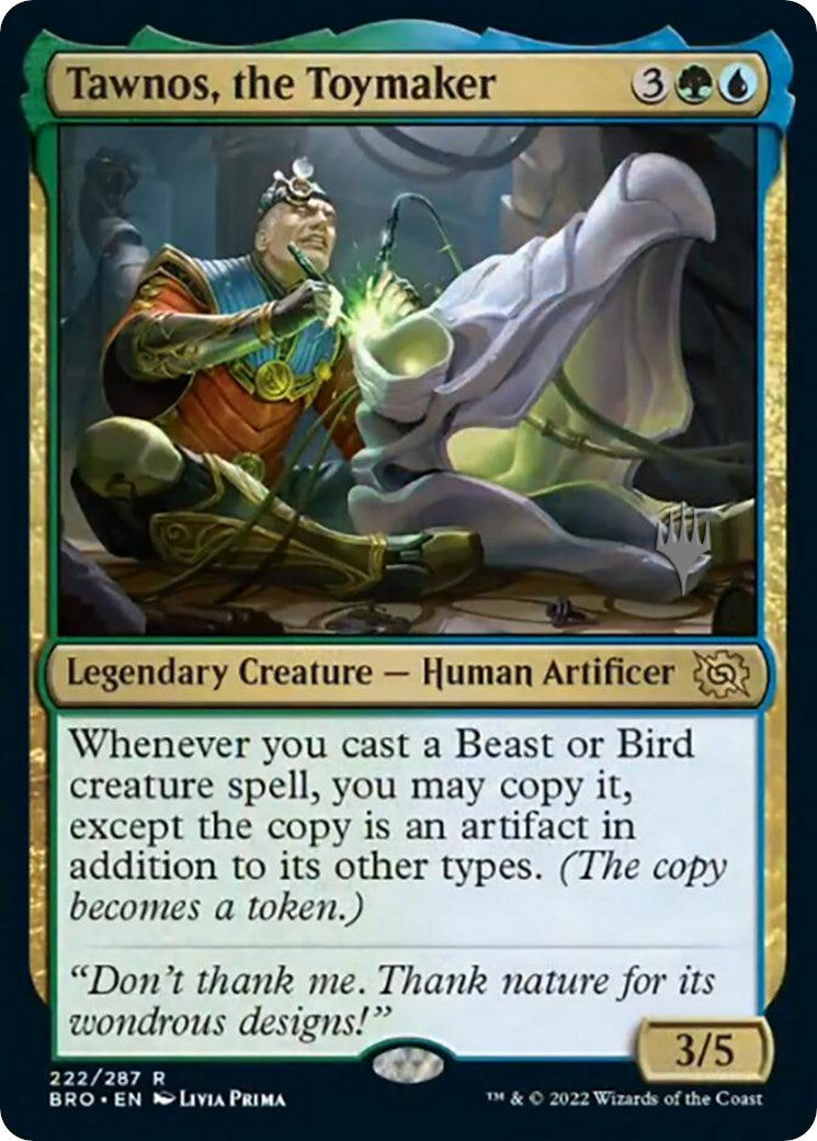 Tawnos, le faiseur de jouets (Promo Pack) [The Brothers' War Promos]