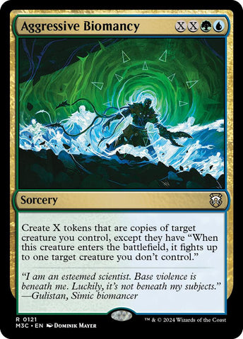 Biomancia agresiva [Commander de Modern Horizons 3]