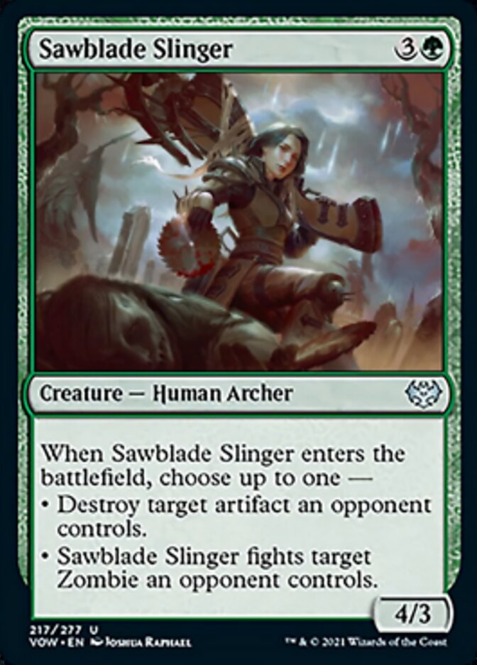 Lanzador de Sierras [Innistrad: Voto Carmesí]