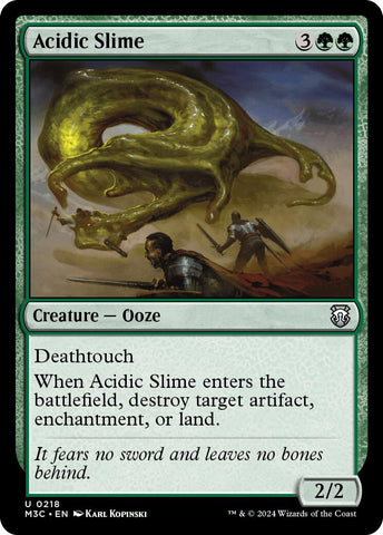 Slime acide [Modern Horizons 3 Commander]