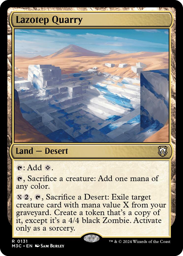 Carrière de Lazotep [Modern Horizons 3 Commander]