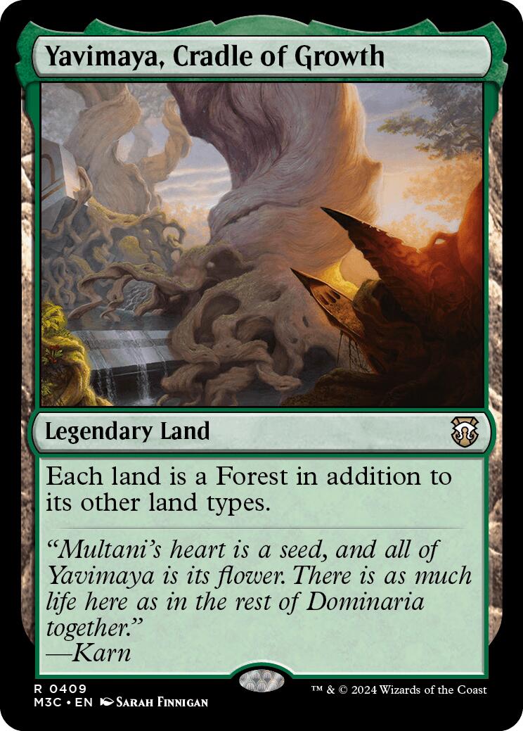 Yavimaya, berceau de la croissance [Commander Horizons du Modern 3]