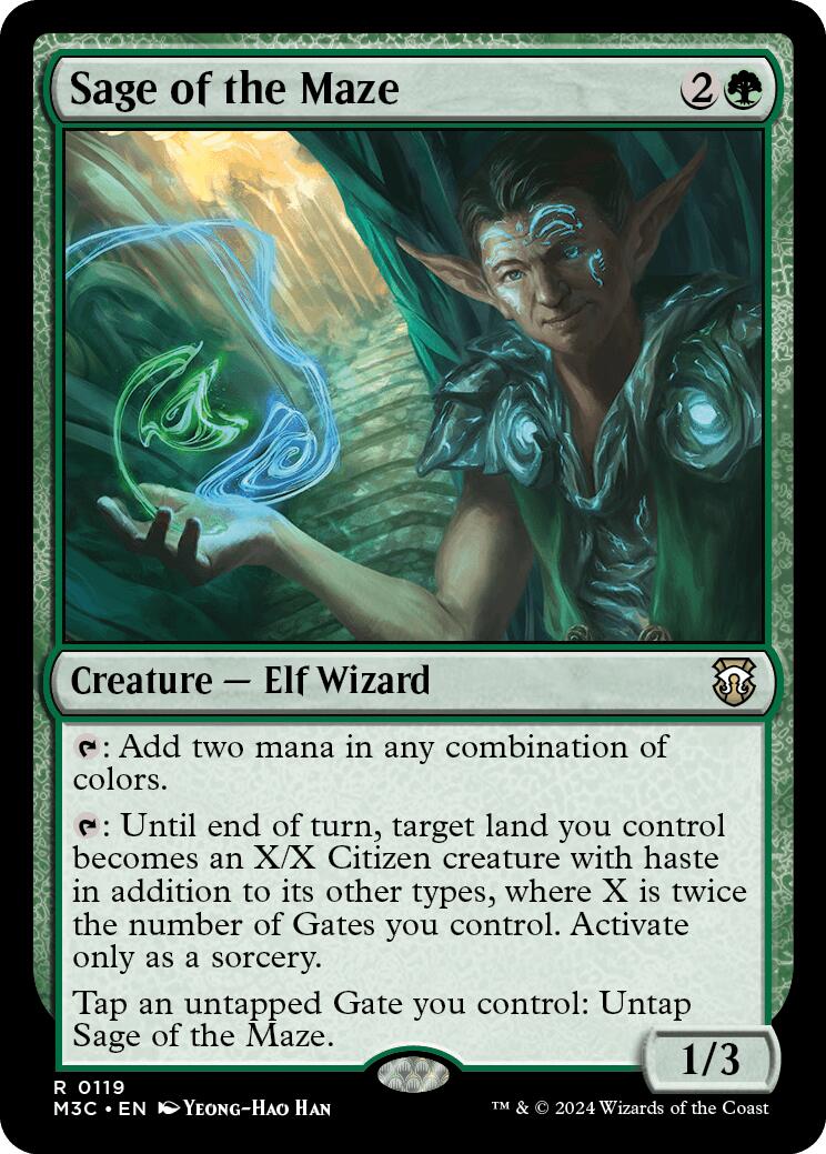 Sage du labyrinthe [Commander Horizons du Modern 3]