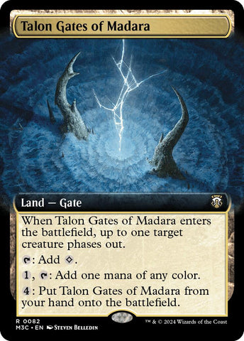 Talón de las Puertas de Madara (Arte Extendido) [Commander de Modern Horizons 3]