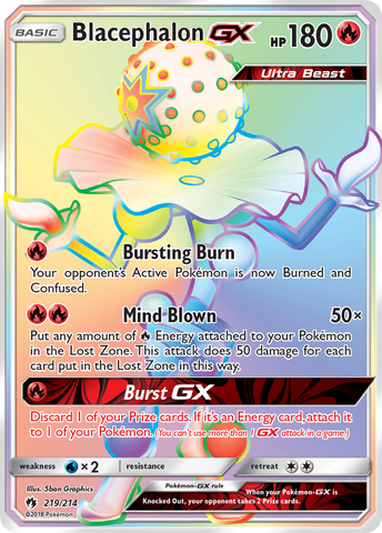 Blacephalon GX (219/214) [Sol y Luna-Truenos Perdidos]