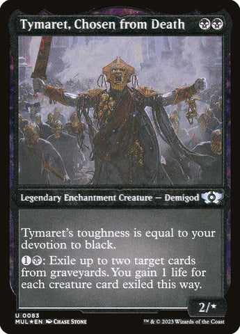 Tymaret, Elegido de la Muerte (Grabado tradicional) [Leyendas del Multiverso]