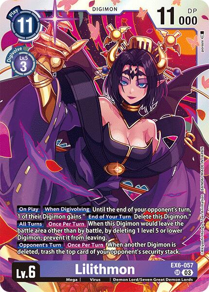 Lilithmon [EX6-057] [Ascenso infernal]