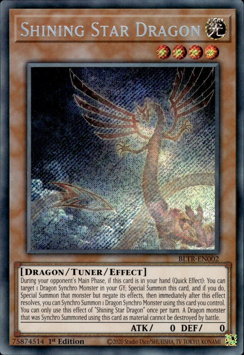 Dragon Étoile Scintillante [BLTR-FR002] Secret Rare
