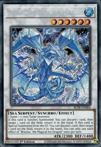 Brionac, el Dragón de Hielo Mágico [BLTR-EN004] Rara Secreta