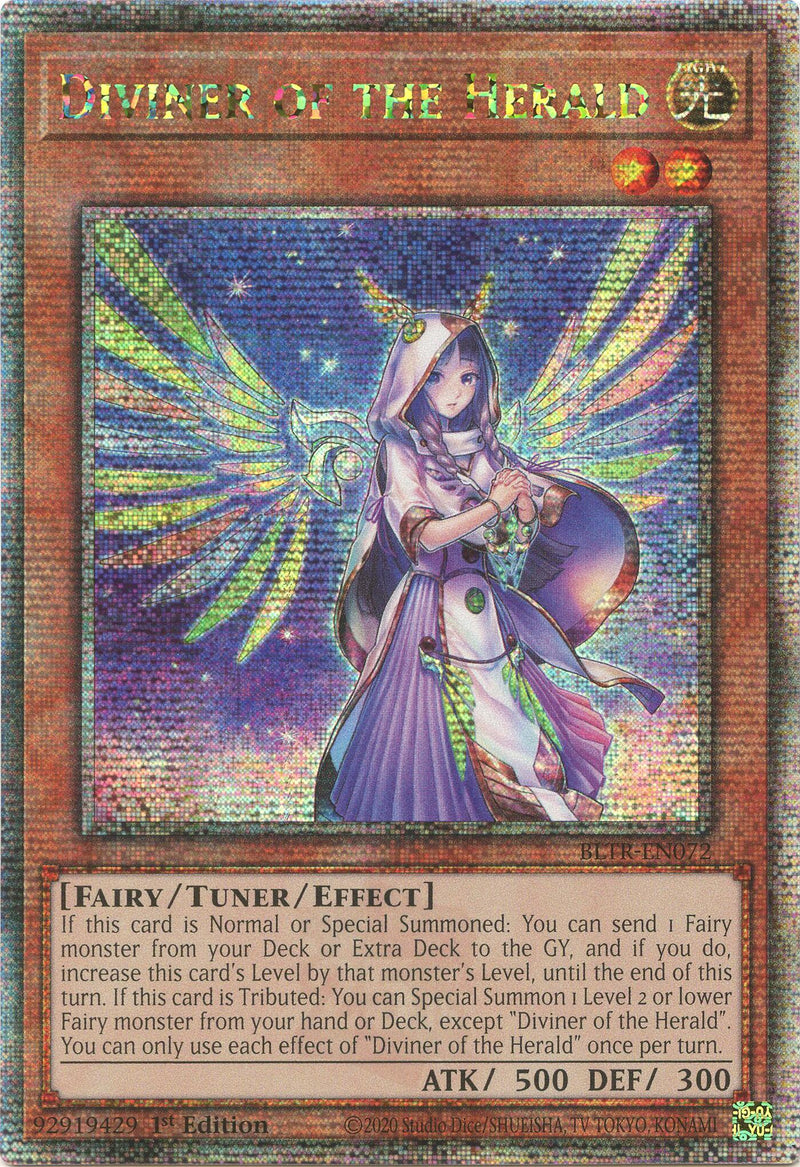 Oracle Héraldique (Quarter Century Secret Rare) [BLTR-FR072] Quarter Century Secret Rare