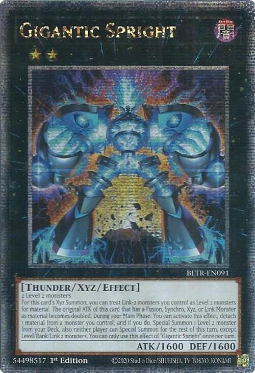 Géant lutin (Quarter Century Secret Rare) [BLTR-FR091] Quarter Century Secret Rare