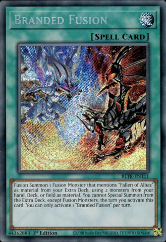 Fusión Marcada [BLTR-EN111] Secret Rare