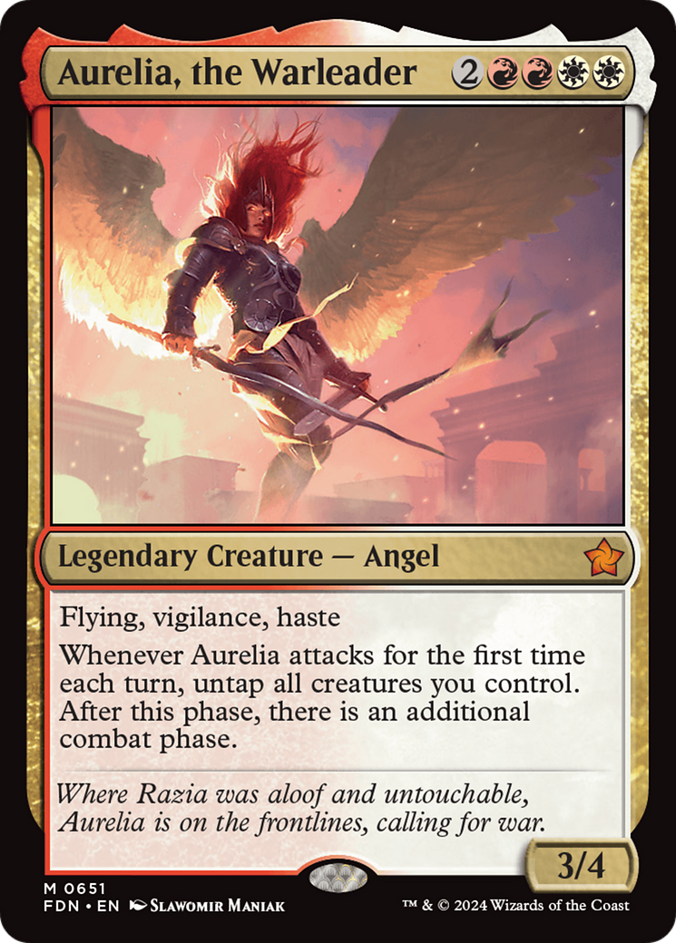 Aurélia, la meneuse de guerre [Fondations]