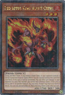 Roi Lotus Rouge, Crime Flamboyant (Quarter Century Secret Rare) [BLTR-FR028] Quarter Century Secret Rare