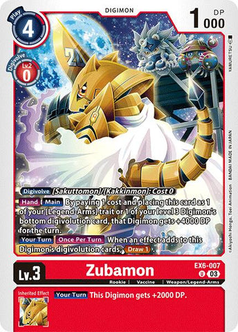Zubamon [EX6-007] [Ascenso infernal]
