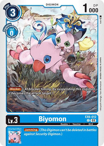 Biyomon [EX6-012] [Ascension Infernale]