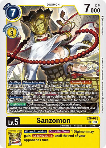 Sanzomon [EX6-025] [Ascension Infernale]