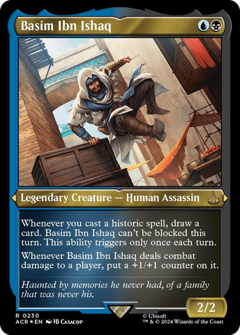 Basim Ibn Ishaq (Grabado gofrado) [Assassin's Creed]