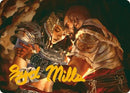Carte artistique Retrouvailles salvatrices (signature estampillée or) [Série artistique Assassin's Creed]