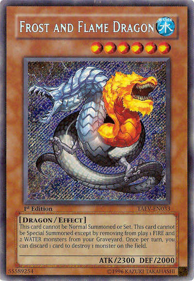 Dragon du Givre et de la Flamme [TAEV-FR033] Secret Rare