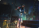 Carte artistique de Desmond Miles (signature estampillée or) [Collection artistique Assassin's Creed]