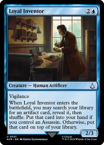 Inventor leal [Assassin's Creed]