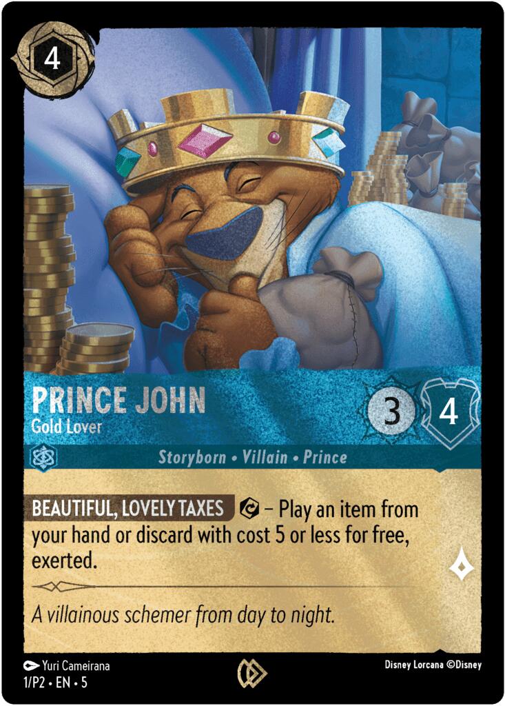 Prince John - Fou d'or (1) [Cartes promotionnelles]